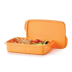 Tupperware Eco+ Lunch-it Large Container sOrange Taffy | YWI-619073