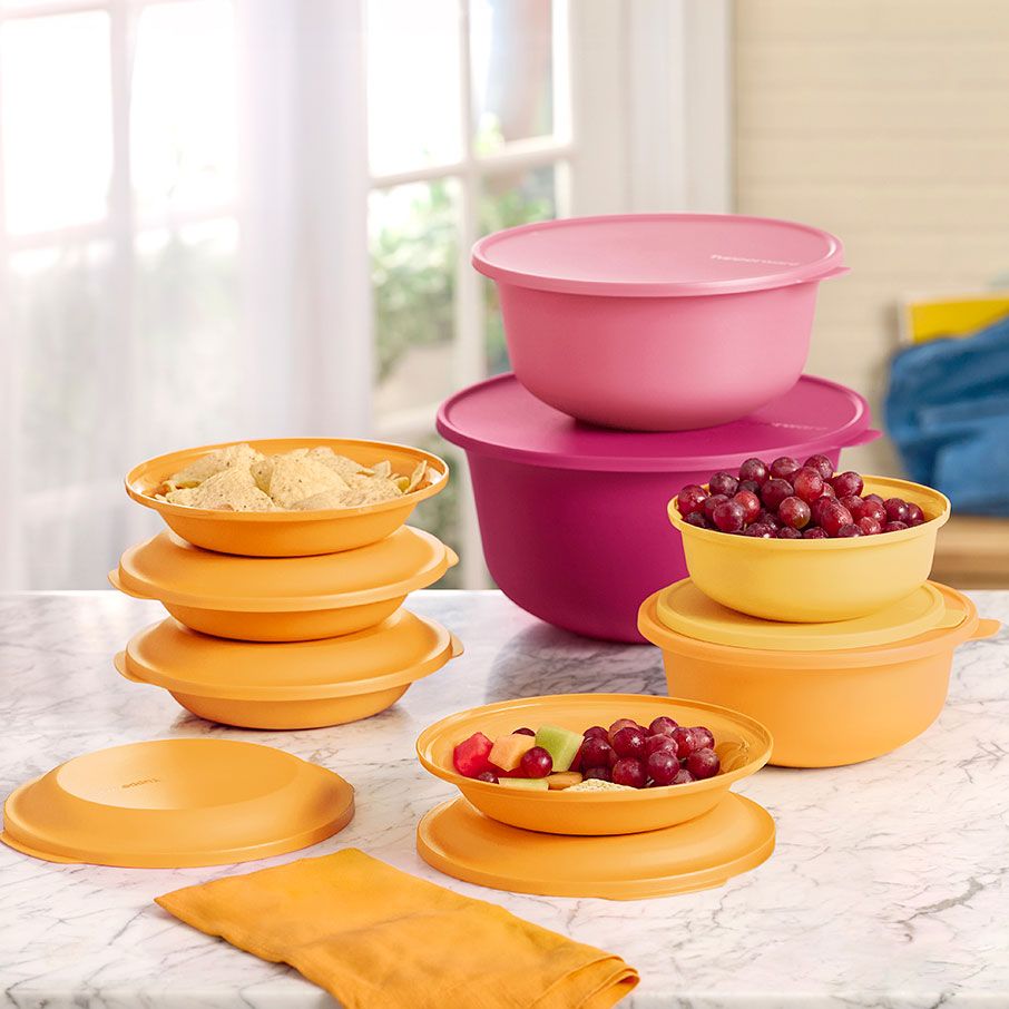 Tupperware Aloha Home Serving Collection Orange | YLO-031254