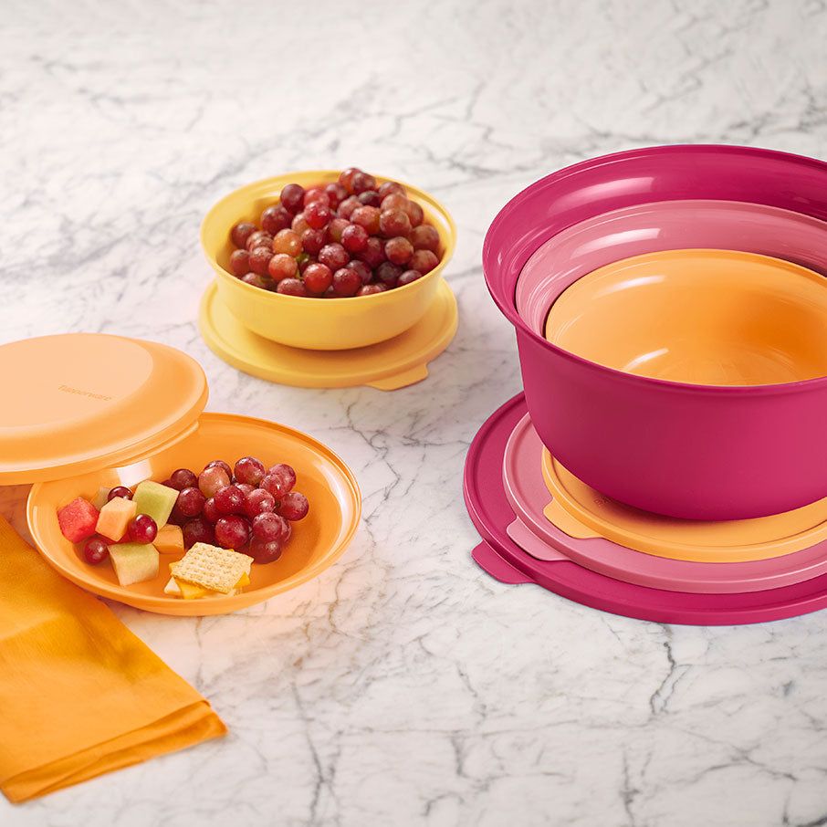 Tupperware Aloha Home Serving Collection Orange | YLO-031254