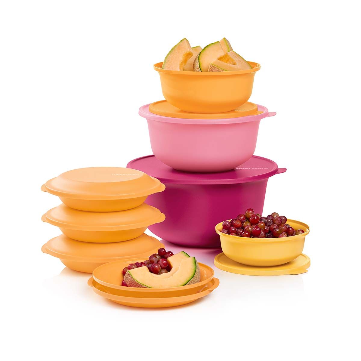 Tupperware Aloha Home Serving Collection Orange | YLO-031254