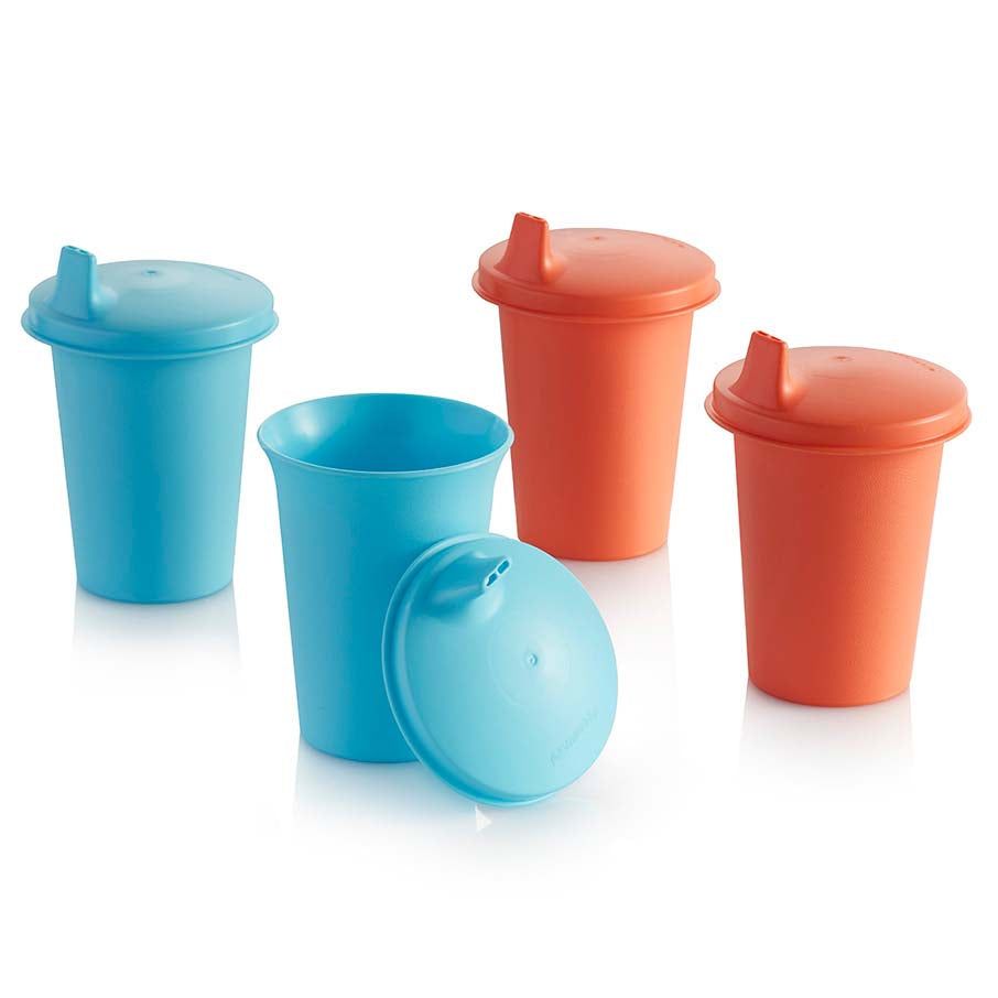 Tupperware Bell Tumblers & Sipper Seal Set Blue | CMY-195724