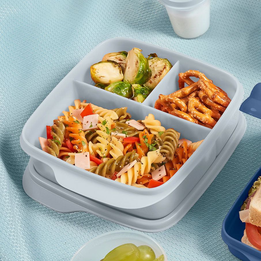 Tupperware Eco+ Lunch-it Containers White / Orange | WPA-450329