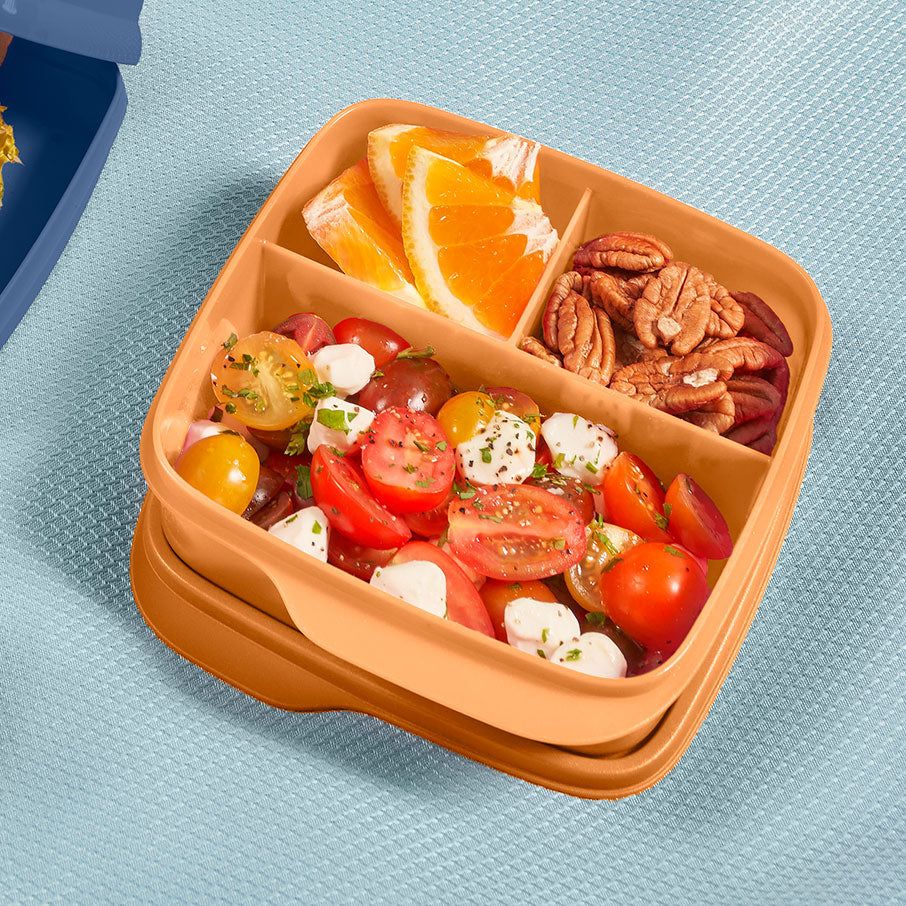 Tupperware Eco+ Lunch-it Containers White / Orange | WPA-450329