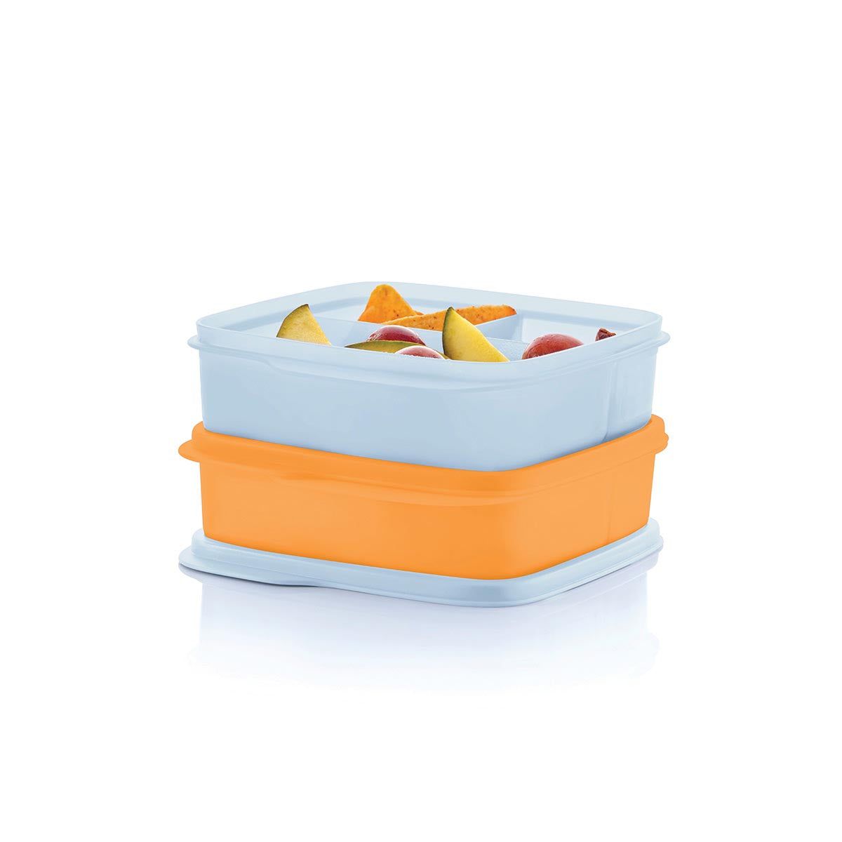 Tupperware Eco+ Lunch-it Containers White / Orange | WPA-450329