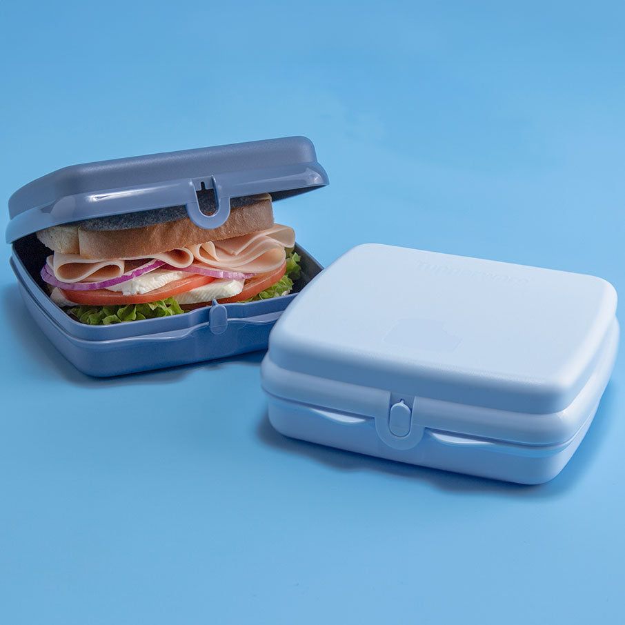 Tupperware Eco+ Sandwich Keepers White / Blue | SUT-673250