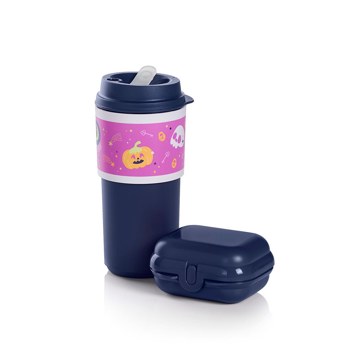 Tupperware Halloween Beverage And Bites Set Navy | LQB-856720