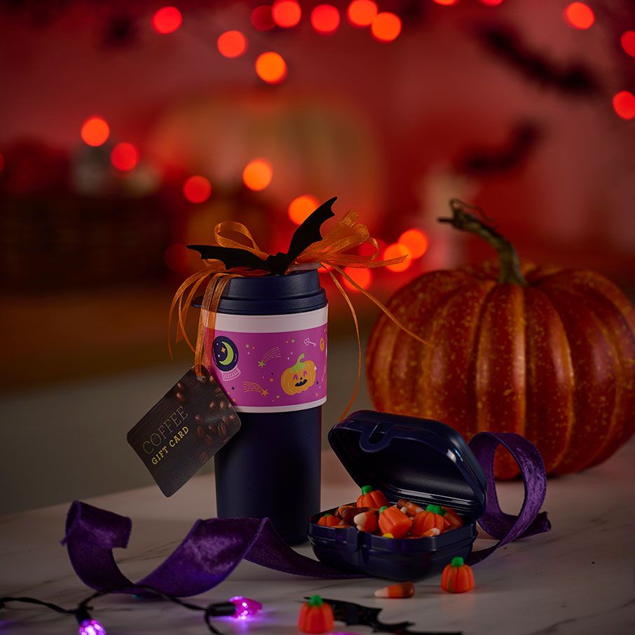 Tupperware Halloween Beverage And Bites Set Navy | LQB-856720