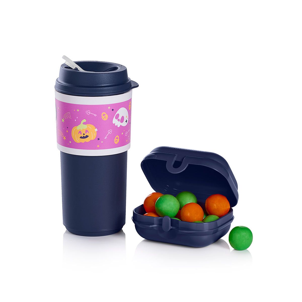 Tupperware Halloween Beverage And Bites Set Navy | LQB-856720