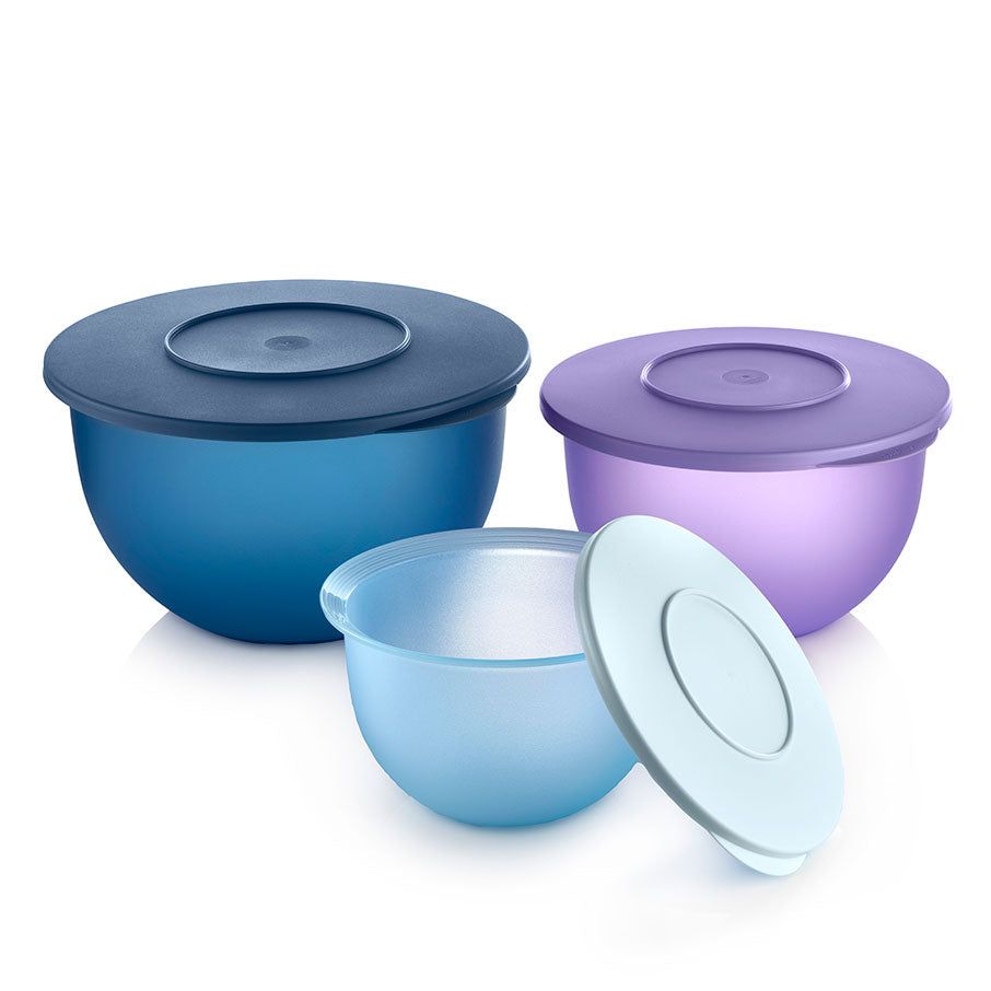 Tupperware Impressions Classic Bowl Set White | VXI-608527