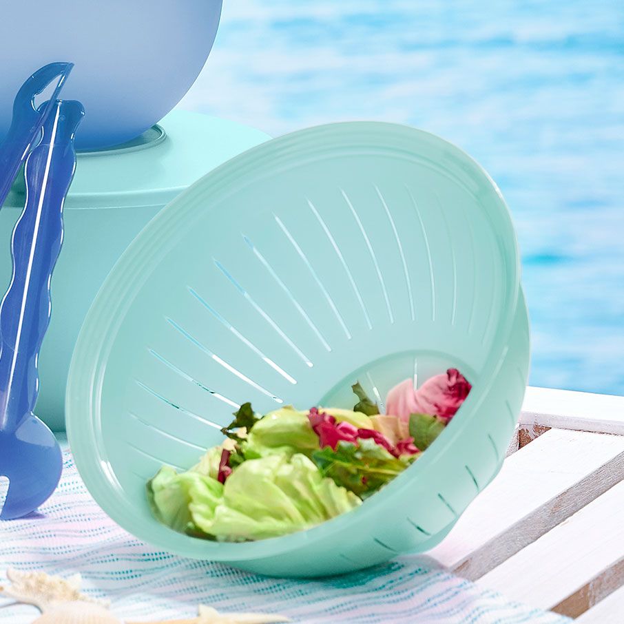 Tupperware Impressions Colander Turquoise | YPT-534918