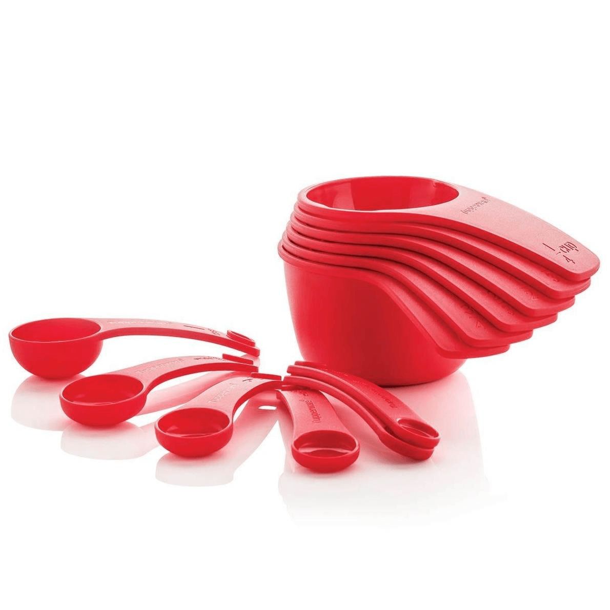 Tupperware Measuring Mates Set Chili | YAW-437590