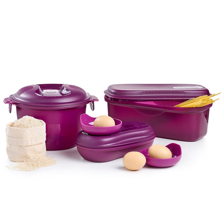 Tupperware Microwave Magic Set Purple Cabbage | JDK-086913