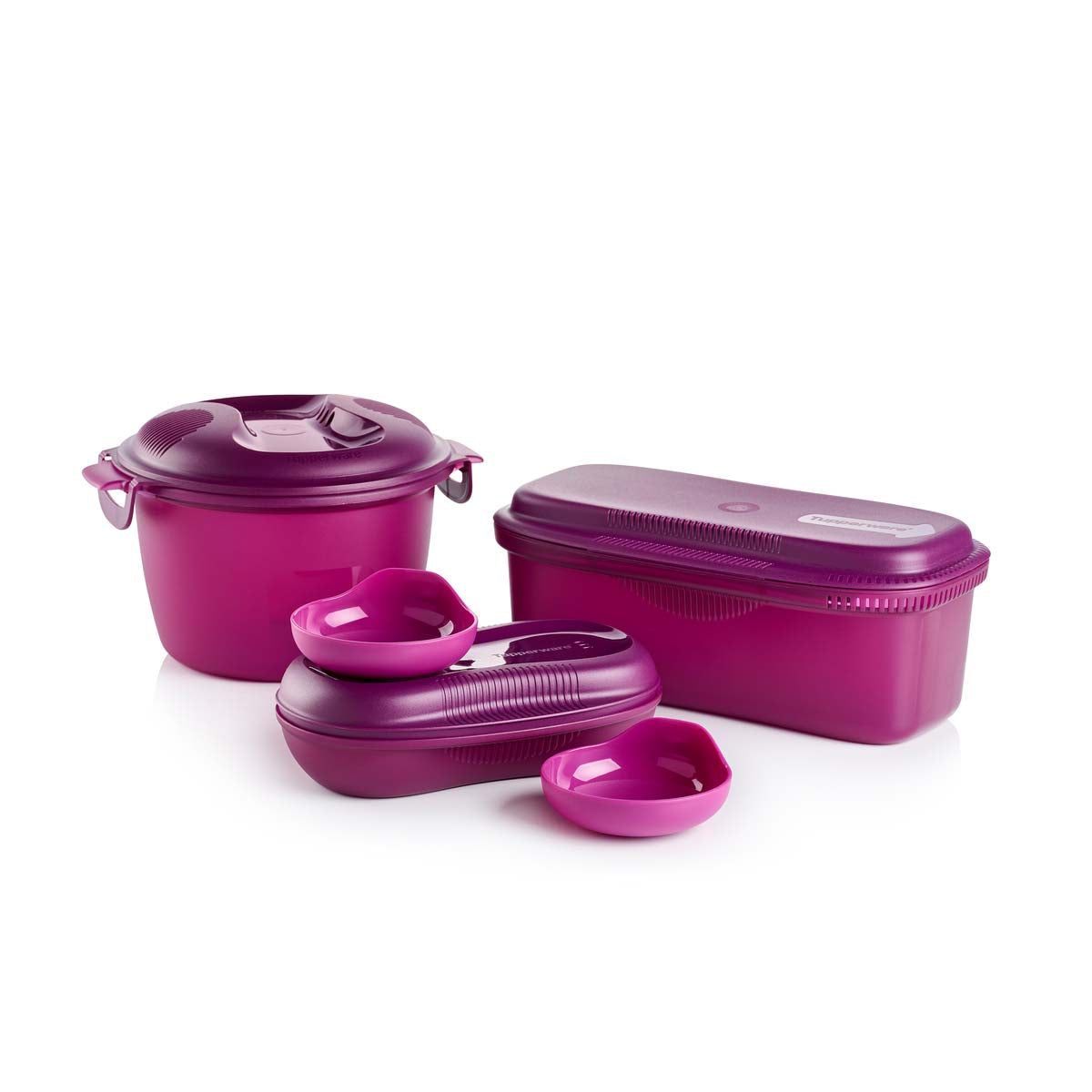 Tupperware Microwave Magic Set Purple Cabbage | JDK-086913