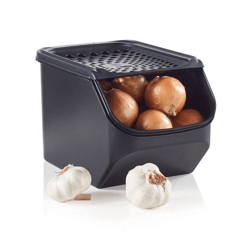 Tupperware Onion & Garlic Smart? Container Black | PTX-273841