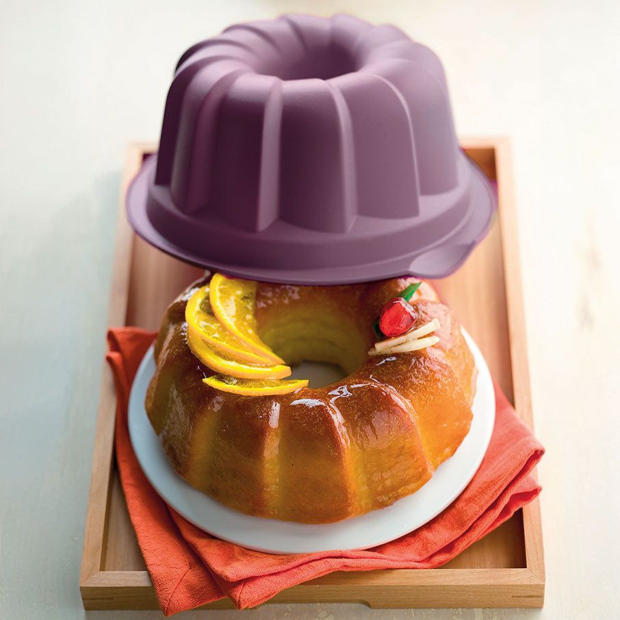 Tupperware Silicone Bundt Form Purple Cabbage | ZTL-198546