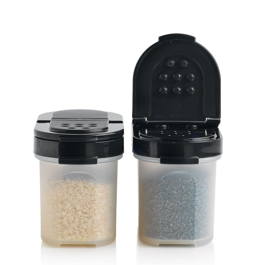 Tupperware Small Spice Shakers Black | BTK-017684