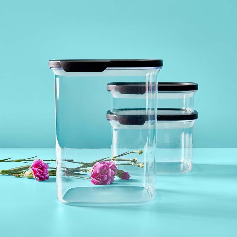 Tupperware Ultra Clear Square 5-pc. Set Cosmos | RUB-689217