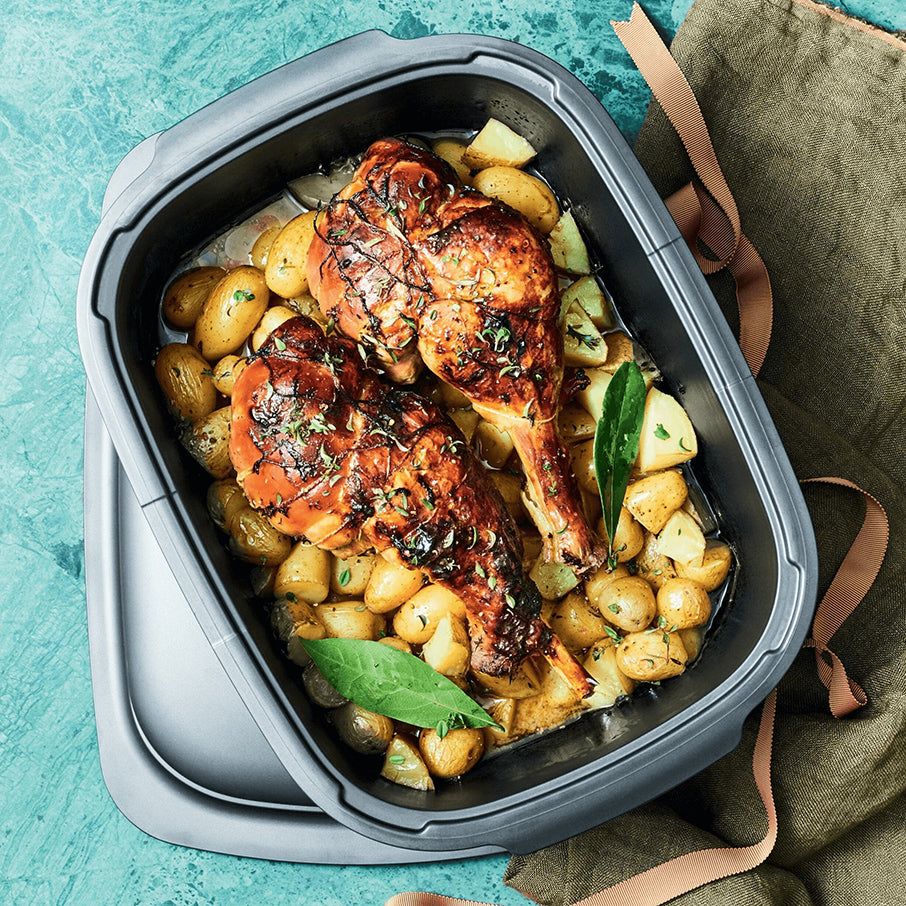 Tupperware Ultrapro 6-qt./5.7 L Roasting Pan With Cover | CSF-751689