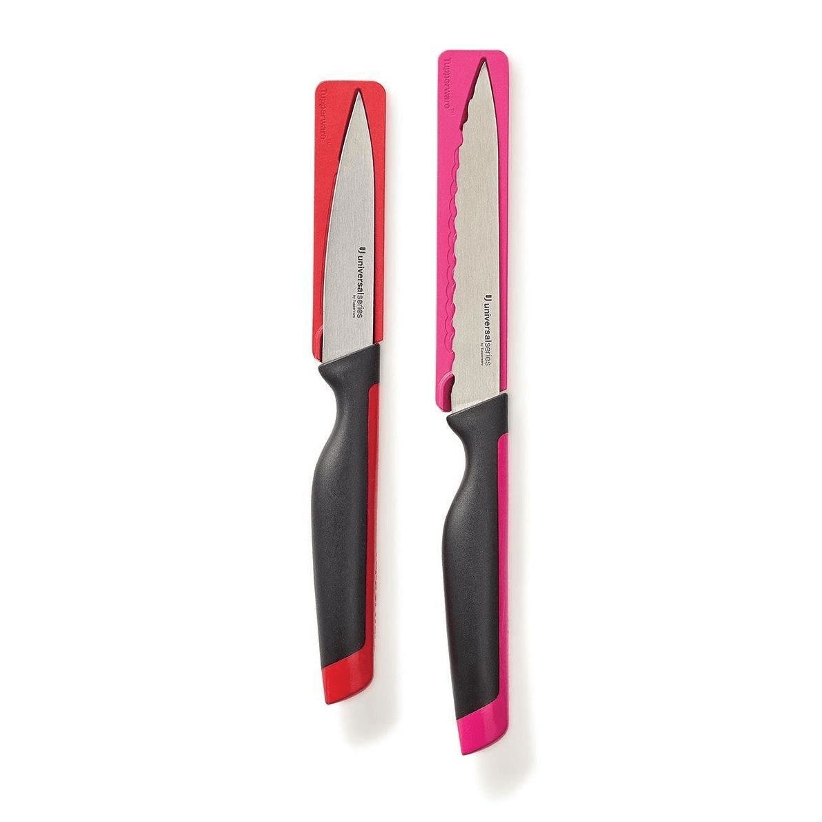 Tupperware Universal Series Utility And Serrated Knife Set | NLA-267093