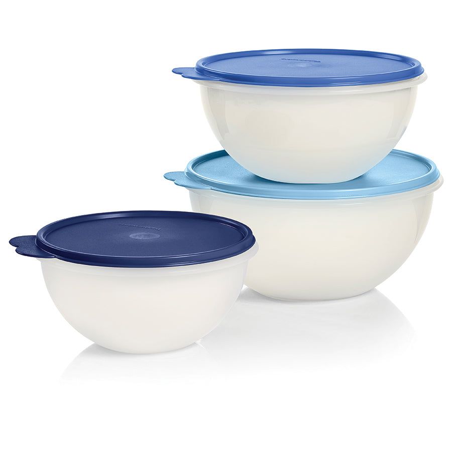 Tupperware Wonderlier Bowl 3-pc. Set sIce Cube | SNE-271583